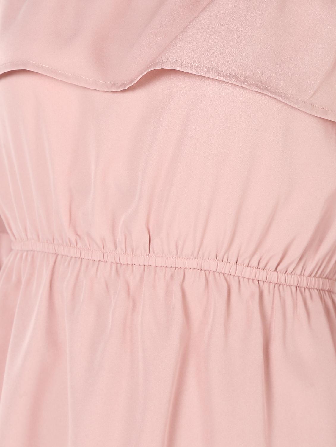 off shoulder asymmetric bell sleeved dress - 16618850 - Zoom Image - 5