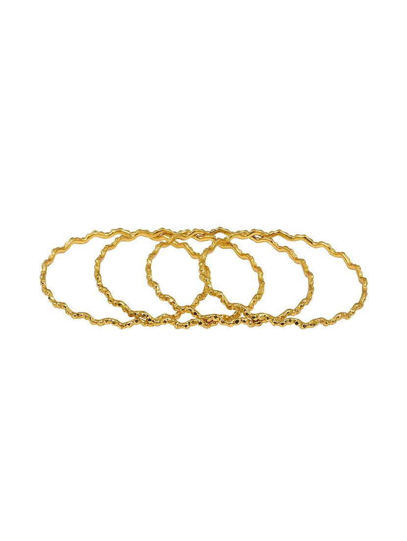 gold metal bangle - 16618910 - Zoom Image - 2