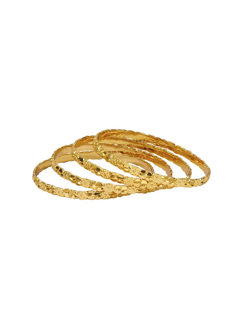 gold metal bangle - 16618913 - Zoom Image - 2