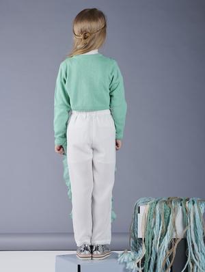 ruffle detail drawstring trouser - 16618954 - Standard Image - 2