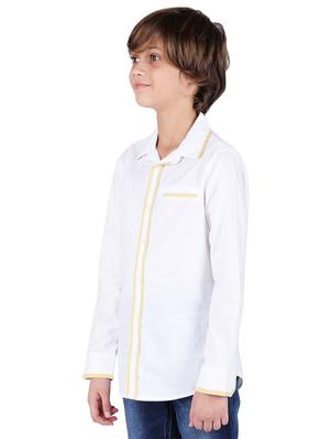 white cotton shirt - 16618996 - Standard Image - 2