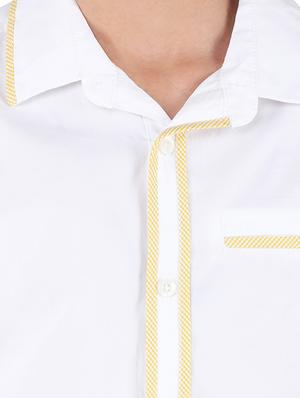 white cotton shirt - 16618996 - Standard Image - 5