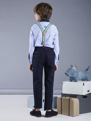 blue cotton shirt - 16618999 - Standard Image - 2