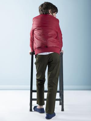 quirky patch bomber jacket - 16619017 - Standard Image - 2
