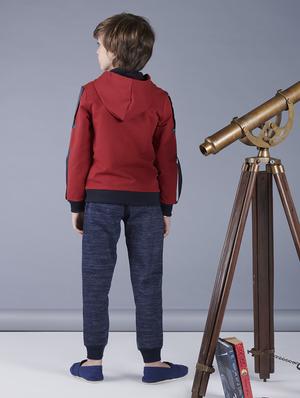 red hooded sweatshirt - 16619023 - Standard Image - 2