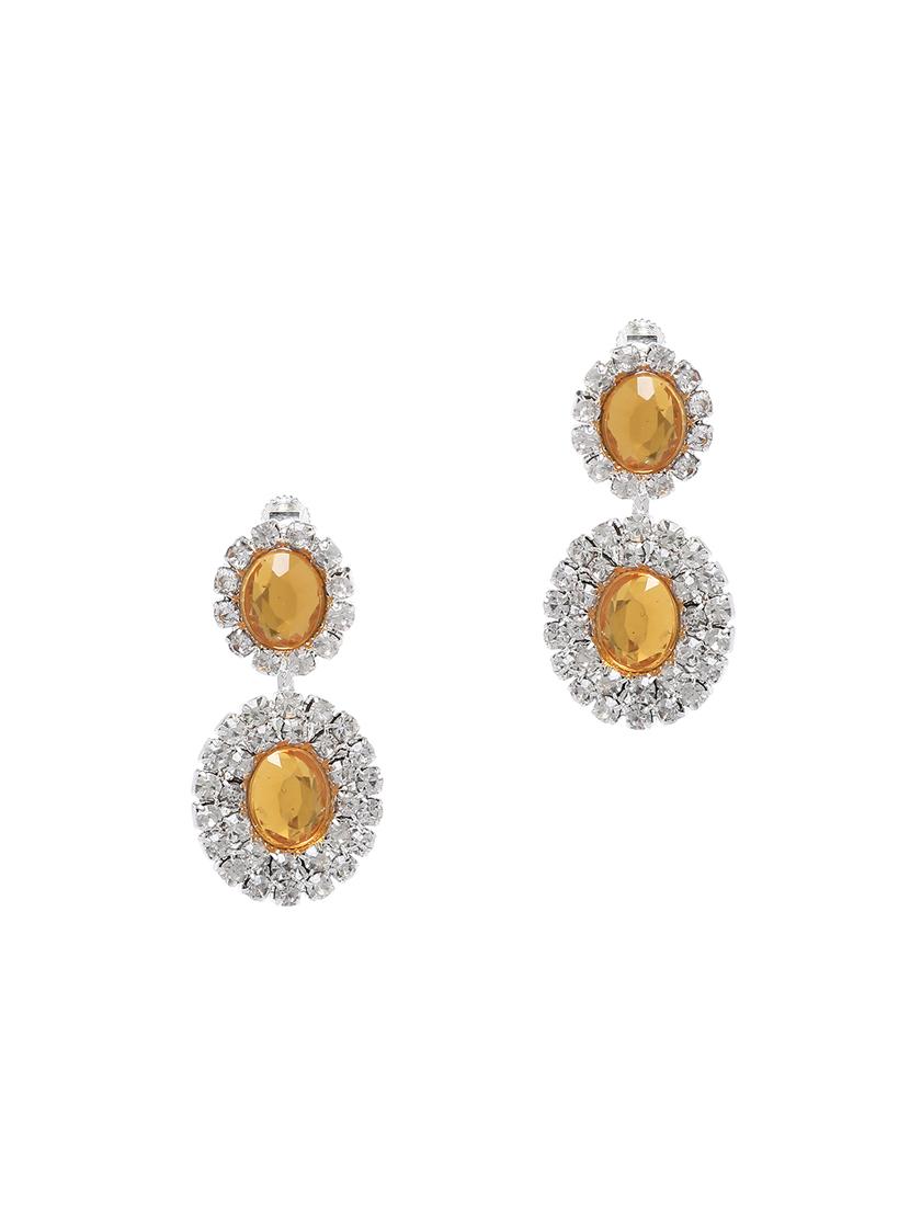 yellow metal short necklace - 16619157 - Zoom Image - 2