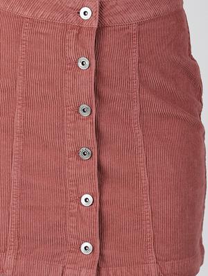 high rise button up skirt - 16619162 - Standard Image - 5