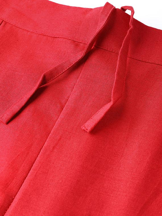 solid straight tapered pant - 16619618 - Zoom Image - 5