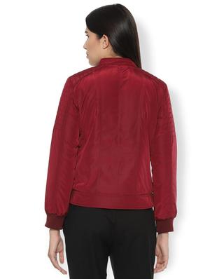 quilted detail bomber jacket - 16619937 - Standard Image - 2