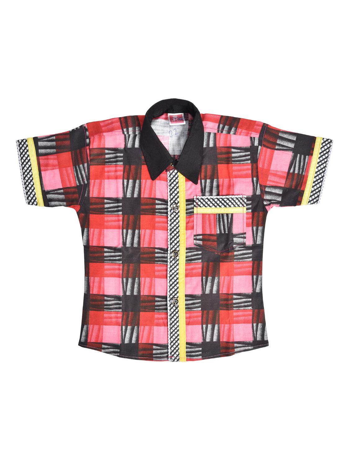 set of 3 multi colored cotton shirt - 16620414 - Zoom Image - 2