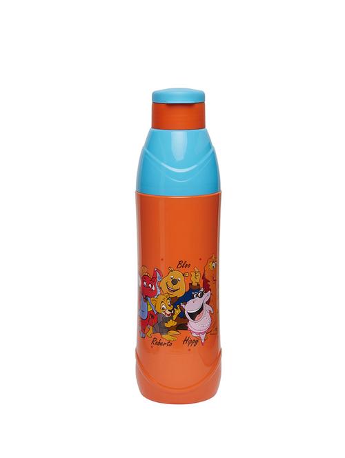 orange plastic water bottle - 16622777 - Standard Image - 1