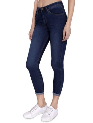 high rise stone washed jeans - 16622893 - Standard Image - 2