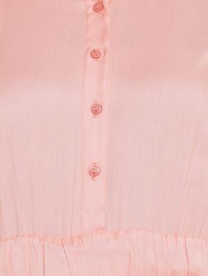 gathered detail shirt dress - 16624126 - Standard Image - 5