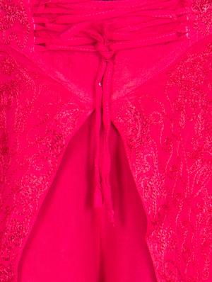 embroidered wrap palazzo - 16627251 - Standard Image - 5
