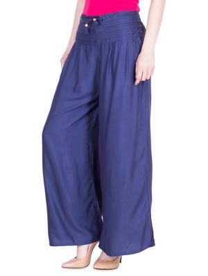 high rise pleated palazzo - 16629934 - Standard Image - 2
