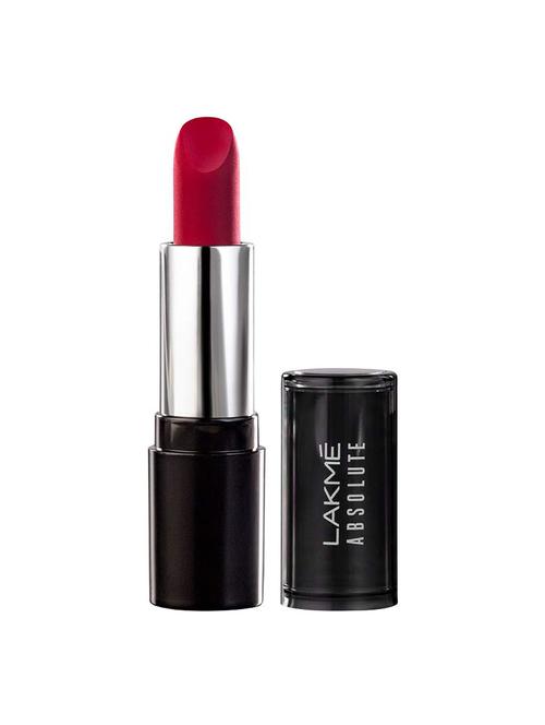 lakme absolute matte revolution lip color, 101 bombshell red, 3.5 g - 16630874 - Very Small Image - 1