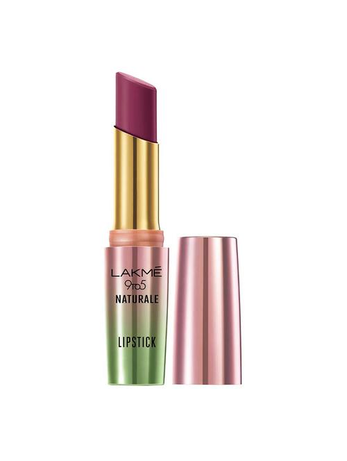 lakme 9to5 naturale matte lipstick, magenta minx np12, 3.6 g - 16630894 - Very Small Image - 1