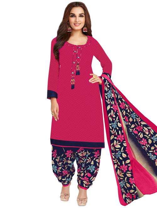 printed unstitched suit - 16631725 - Very Small Image - 1