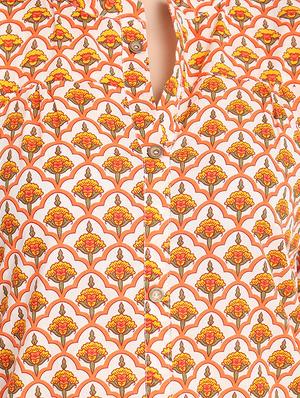flora a-line kurti - 16631778 - Standard Image - 5
