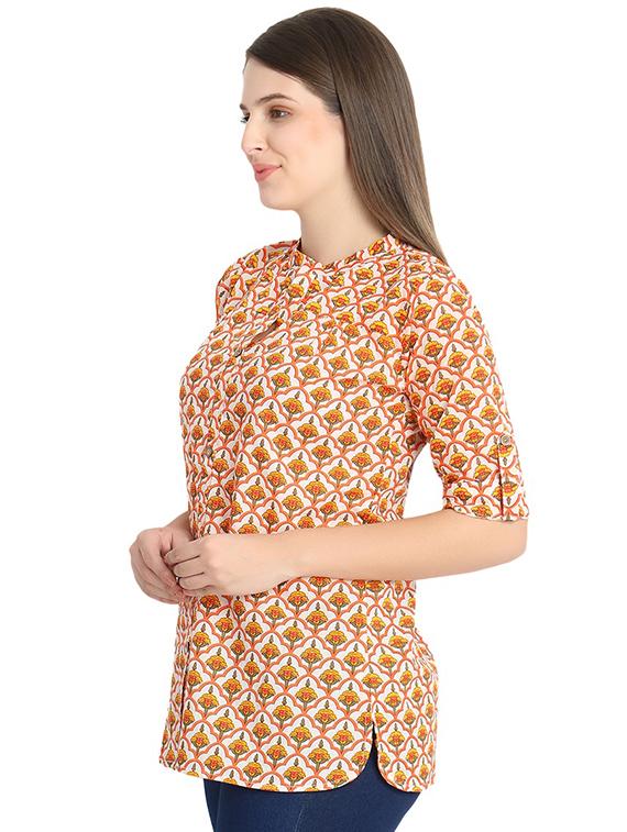 flora a-line kurti - 16631778 - Zoom Image - 2