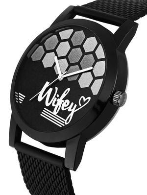 lorenz black analog watch for women - 16632285 - Standard Image - 2