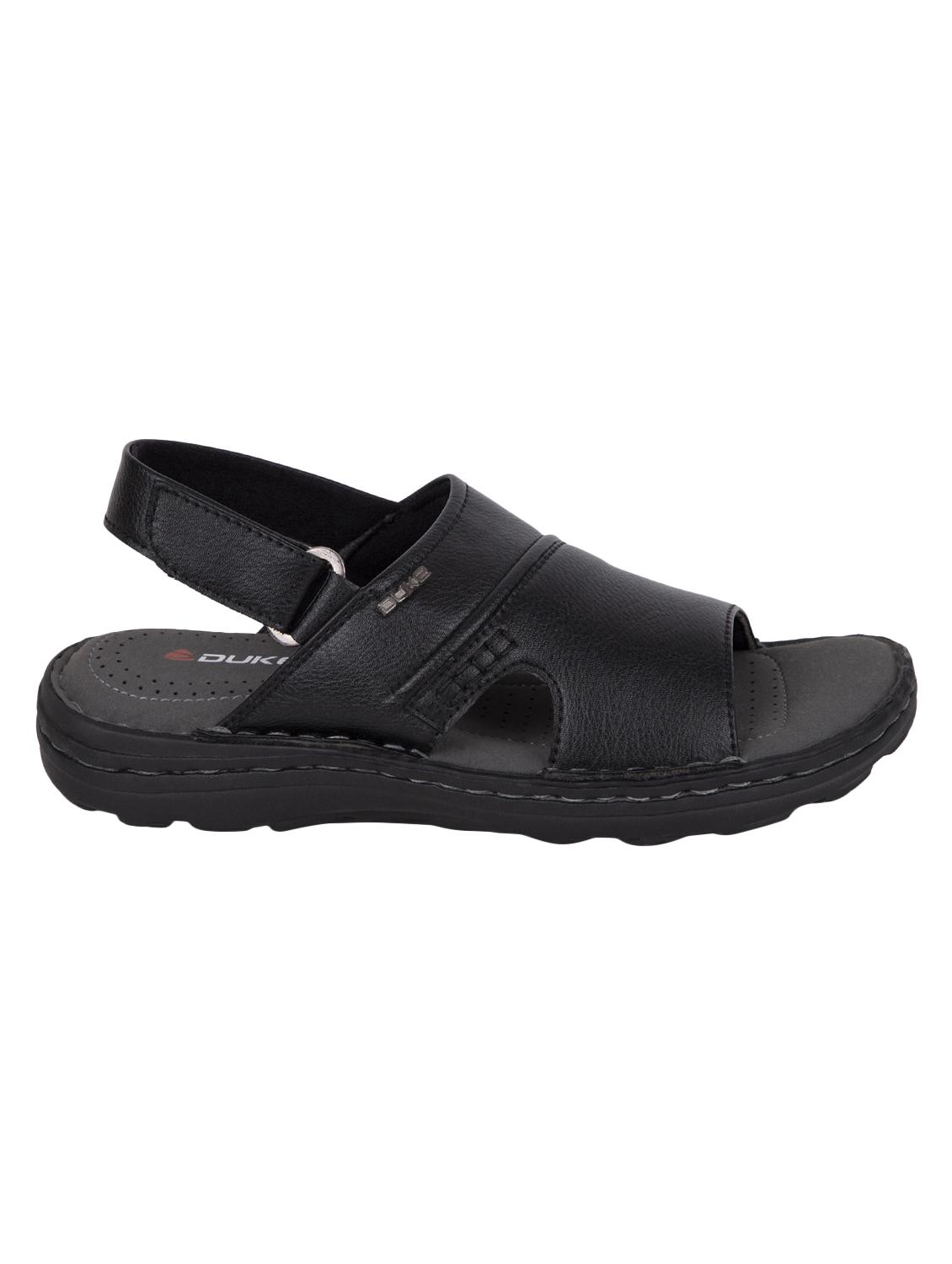 black back strap sandals - 16632425 - Zoom Image - 2