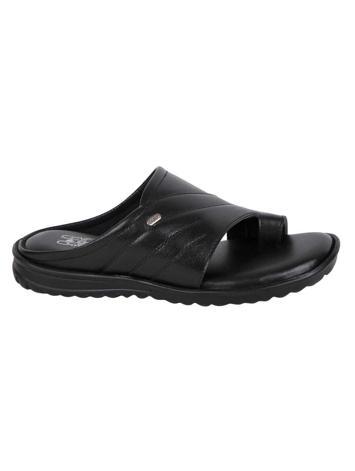 black slip on sandals - 16632429 - Zoom Image - 2