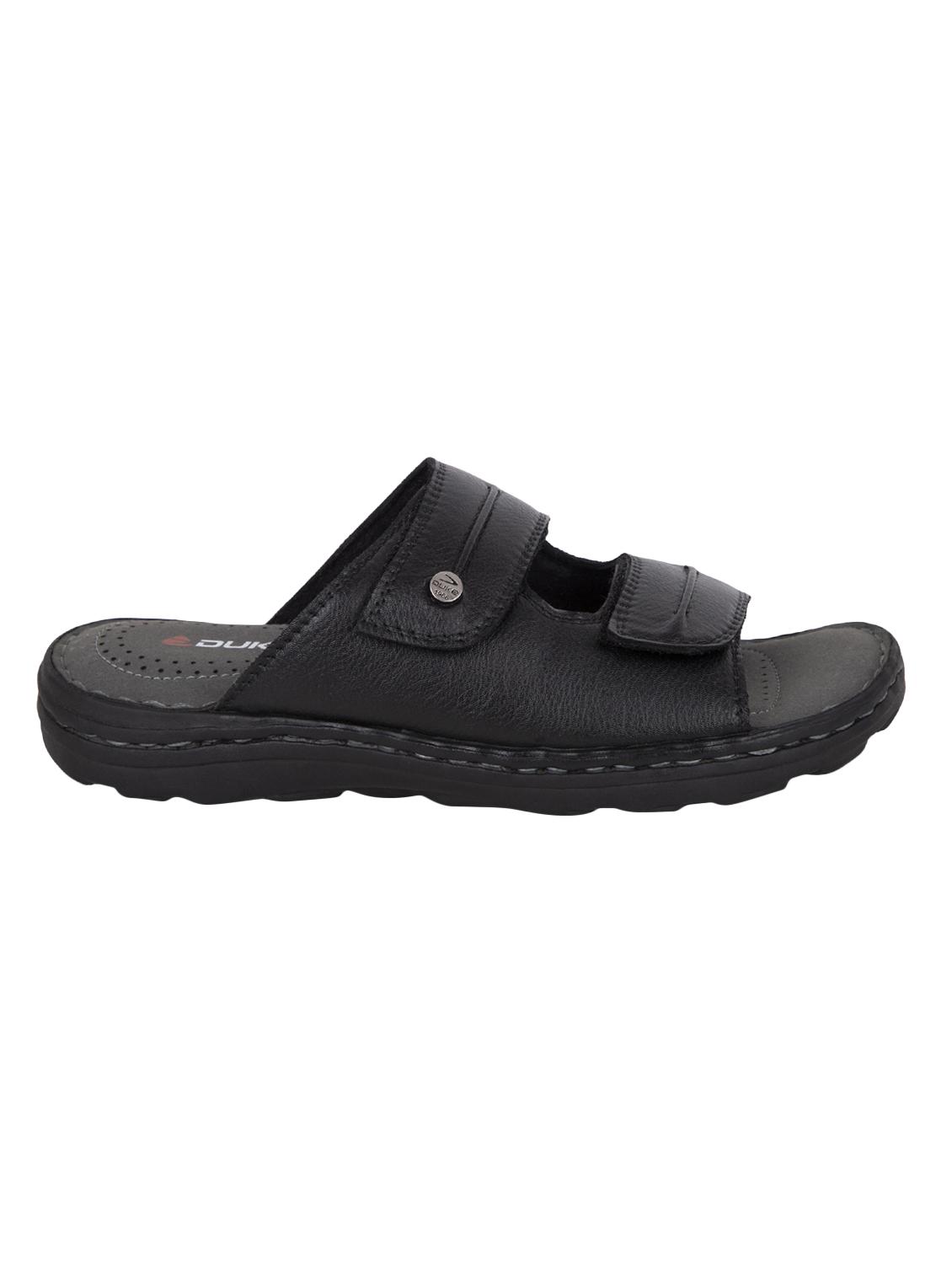 black slip on sandals - 16632431 - Zoom Image - 2