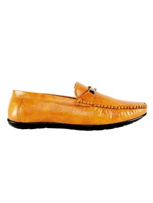 tan leatherette slip on loafers - 16632452 - Standard Image - 2