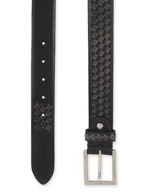 black leather belt - 16632562 - Standard Image - 2