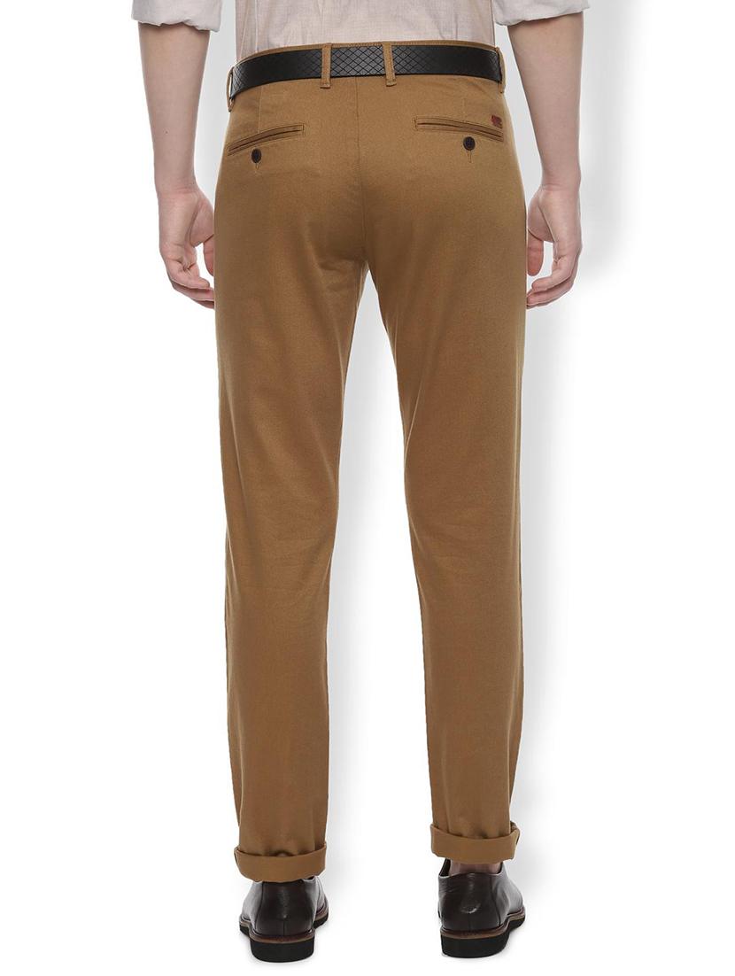 brown solid chinos - 16632732 - Zoom Image - 2