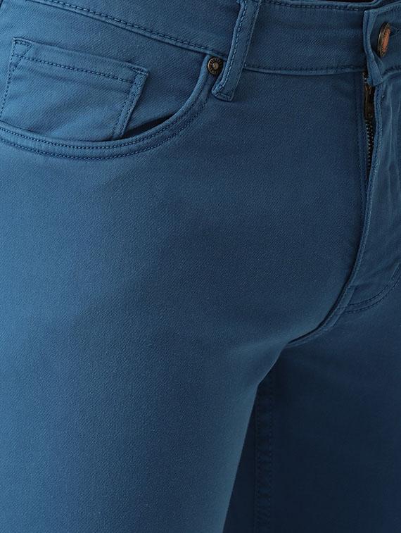 blue solid plain jeans - 16633203 - Zoom Image - 5