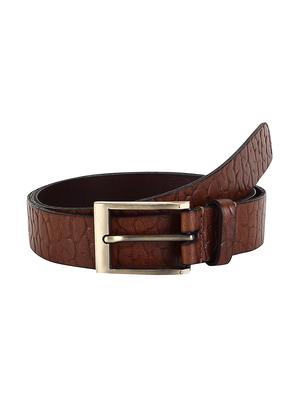 brown leather belt - 16633766 - Standard Image - 2