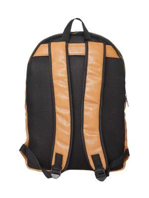 tan brown leatherette backpack - 16634302 - Standard Image - 2