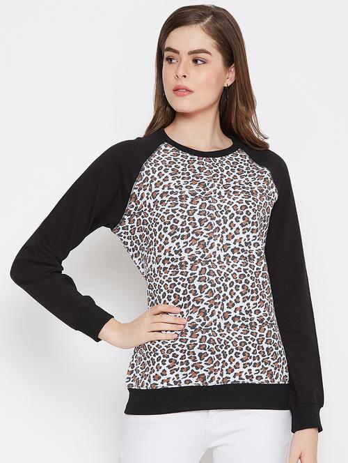 raglan sleeved animal sweatshirt - 16634482 - Standard Image - 1