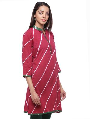 leheriya straight kurta - 16634528 - Standard Image - 2