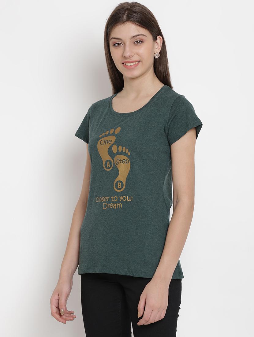 round neck quirky print tee - 16634723 - Zoom Image - 2