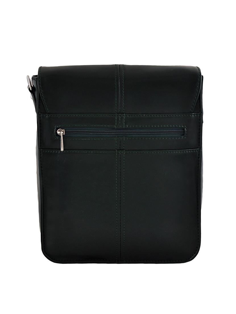 green leatherette (pu) regular messengerbag - 16635300 - Zoom Image - 2