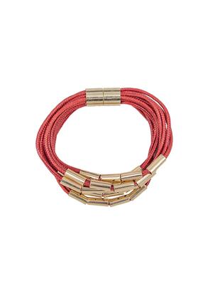 red metal bangle bracelet - 16636096 - Standard Image - 2