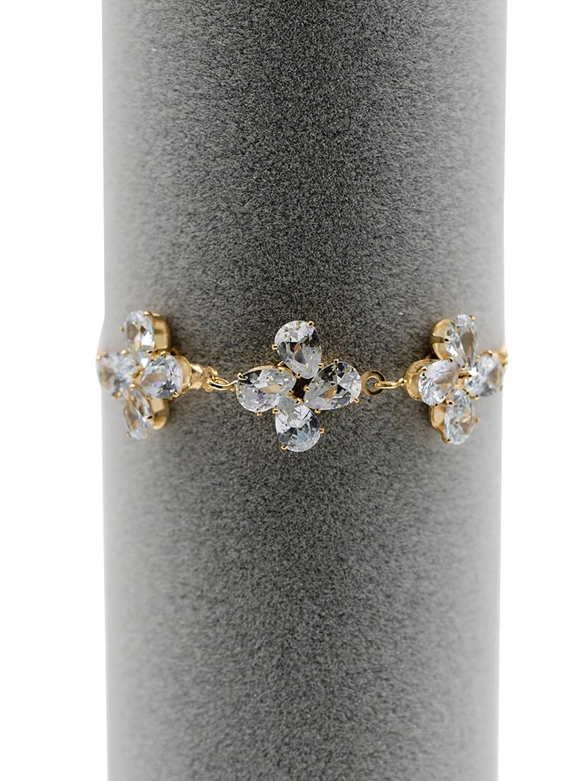 gold metal bangle bracelet - 16636102 - Zoom Image - 2