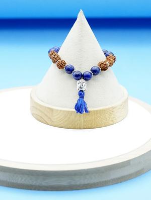blue metal bangle bracelet - 16636131 - Standard Image - 2
