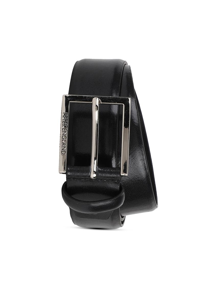 black leather belt - 16636965 - Zoom Image - 2
