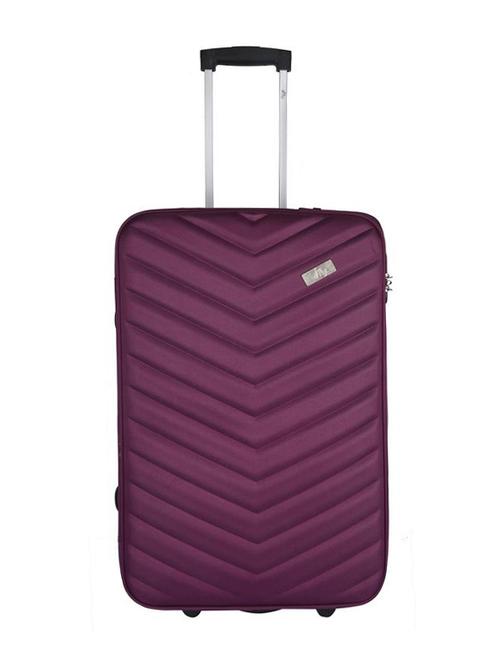 purple nylon trolley bag - 16637925 - Standard Image - 1