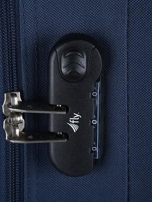 blue polycarbonate trolleybag - 16637931 - Standard Image - 5