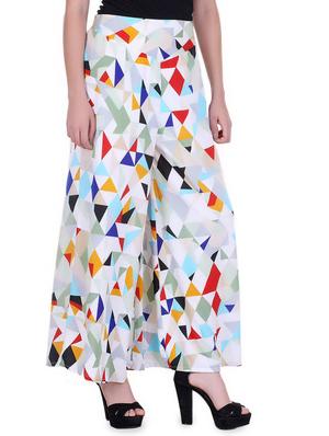high rise geometric palazzo - 16638038 - Standard Image - 2