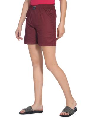 high rise printed shorts - 16638057 - Standard Image - 2