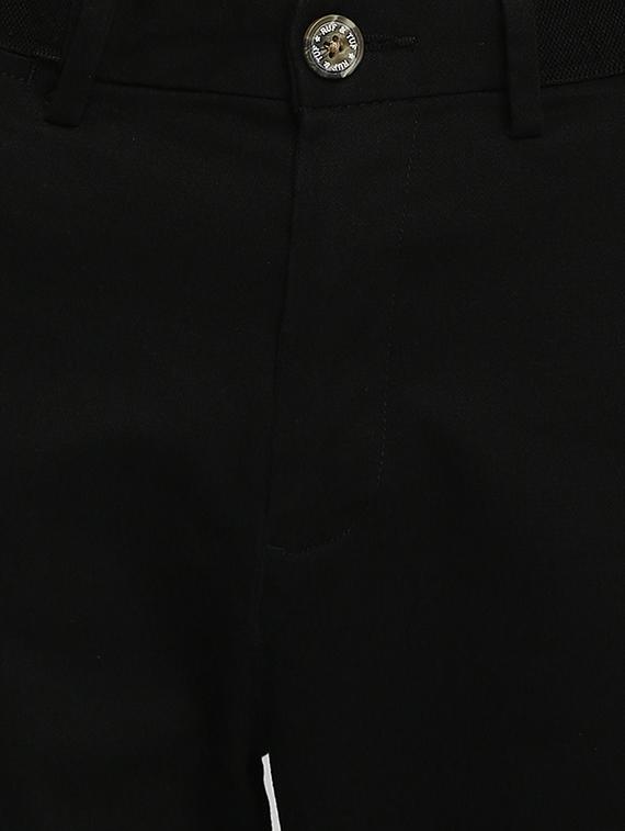 black solid chinos - 16638295 - Zoom Image - 5