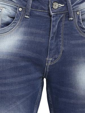 blue heavy washed denim jeans - 16638316 - Standard Image - 5