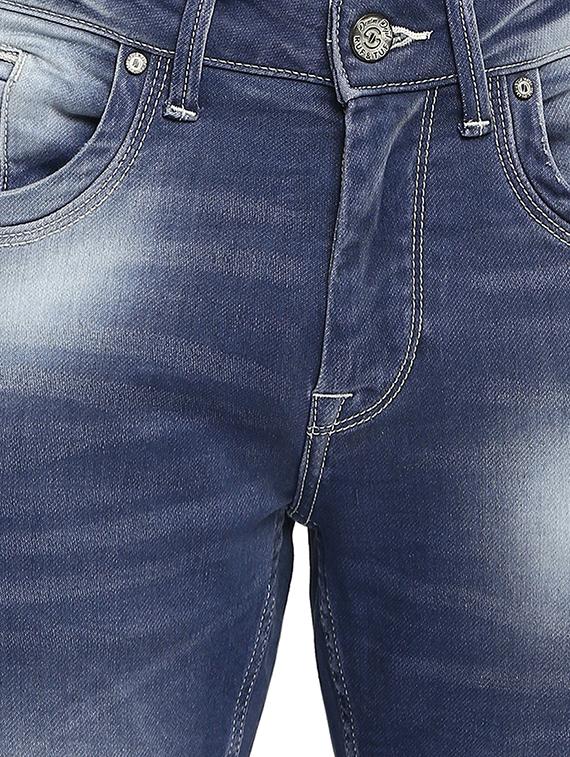 blue heavy washed denim jeans - 16638316 - Zoom Image - 5