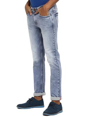 blue heavy washed denim jeans - 16638321 - Standard Image - 2